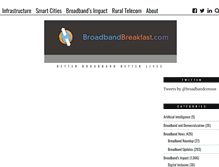 Tablet Screenshot of broadbandbreakfast.com